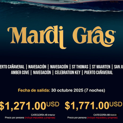 promoción carnival