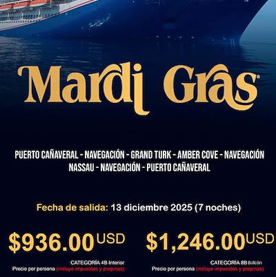 promoción carnival